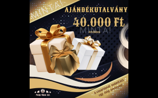 Ajándékutalvány (40.000 Ft értékben)