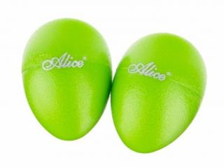 Alice A041SE-GR tojás shaker zöld párban
