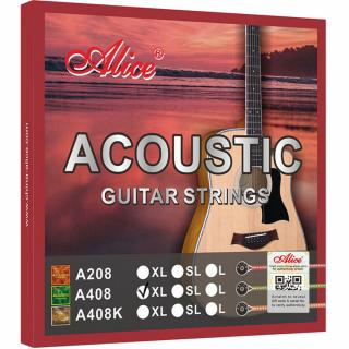 Alice A408-XL 10/47w Extra Light akusztikus gitár húrkészlet