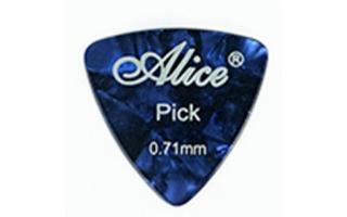 Alice AP-ALT gitárpengető celluloid nagy háromszög 0,71mm