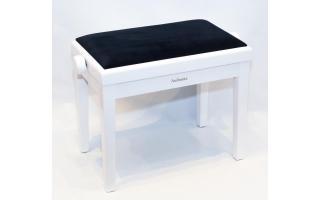 Ambiente  AMB23-MWH-VBK 47,5X56,5 cm fehér matt+fekete bársony zongorapad