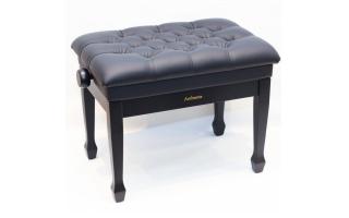 Ambiente AMB6-MBK-VBK állítható magasság 47- 56cm fekete matt+fekete bőr zongorapad