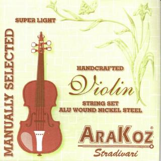Arakoz Stradivari Liht  4/4 Hegedű Húrkészlet