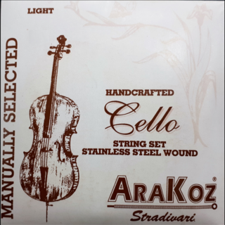 Arakoz Stradivari Liht CSKLT 4/4 Cselló Húrkészlet