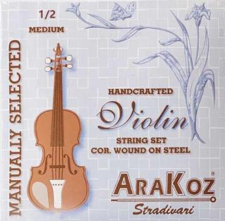 Arakoz Stradivari Medium 1/2 Hegedű Húrkészlet