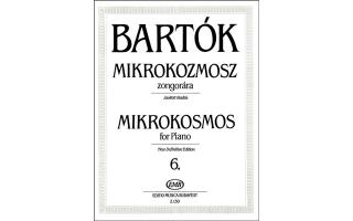 Bartók Béla Mikrokozmosz zongorára 6