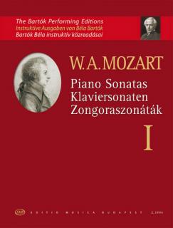 Bartók Béla Mozart Wolfgang Amadeus Zongoraszonáták 1