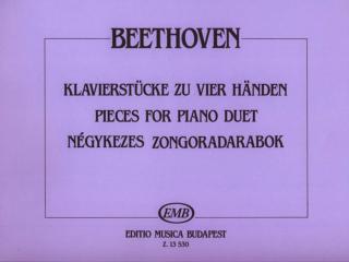 Beethoven, Ludwig van Négykezes zongoradarabok
