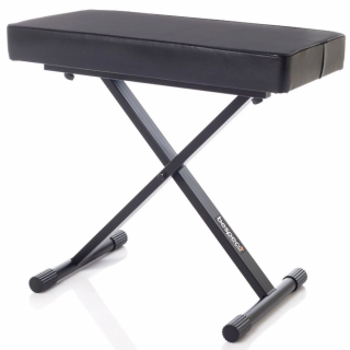 Bespeco SG9EX 60 magasság 66-62 cm párnázott ülőfelület vinyl borítással zongorapad