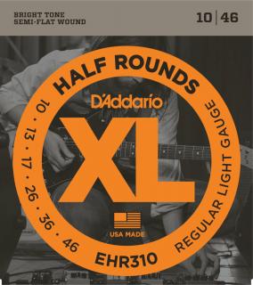 D'Addario EHR310 Super Light Half Rounds 010-046 elektromos gitárhúr szett