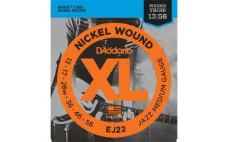 D'Addario EJ 22 013-046 Jazz Medium elektromos gitárhúr szett