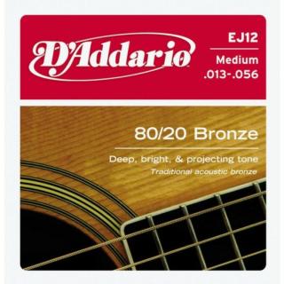 D’Addario EJ12 Medium 013-056 akusztikus húr szett