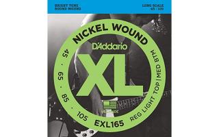 D’Addario EXL165 Medim 045-105 basszusgitár húr szett