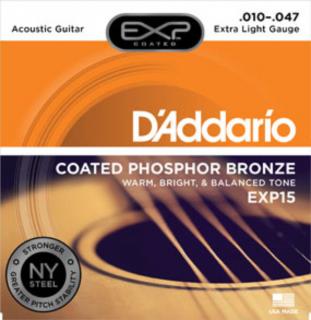 D’Addario EXP15 Extra Light 010-047 akusztikus húr szett
