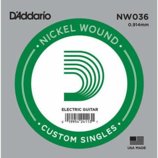 D'addario NW036 különálló elektromos gitárhúr