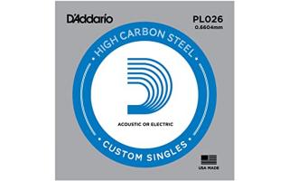 D'addario PL026 különálló elektromos - akusztikus gitárhúr