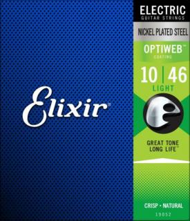 Elixir 19052 Optiweb Light 010-046 elektromos húr szett