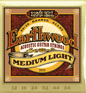 Ernie Ball 2003 Medium Light 012-054 akusztikus húr szett