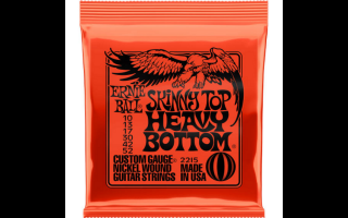 Ernie Ball 2215 Nickel Wound Skinny Top Heavey Bottom 010-052 elektromos gitárhúr szett