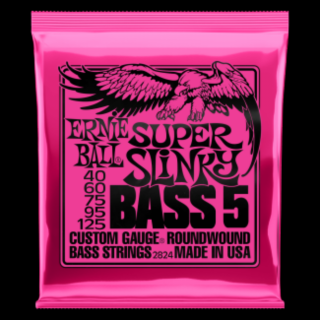 Ernie Ball 2824 Super Slinky 040-125 basszusgitár húr szett
