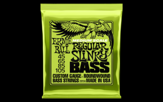 Ernie Ball 2856 Regular Medium Slinky 045-105 basszusgitár húr  szett