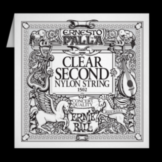 Ernie Ball Classical Single Clear B2 különálló nylon gitárhúr