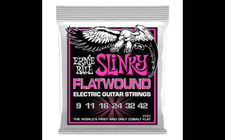Ernie Ball FLATWOUND SUPER SLINKY 09-42 elektromos gitárhúr szett