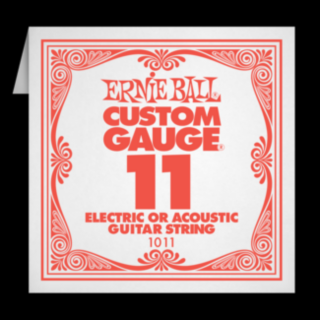 Ernie Ball Plain Steel 011 különálló elektromos - akusztikus gitárhúr