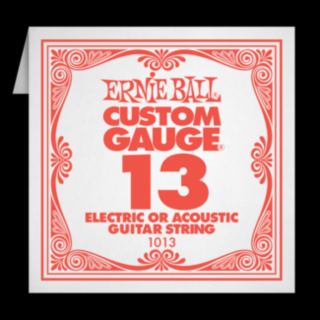 Ernie Ball Plain Steel 013 különálló elektromos - akusztikus gitárhúr