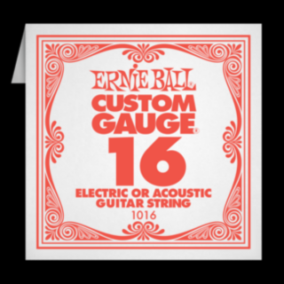 Ernie Ball Plain Steel 016 különálló elektromos - akusztikus gitárhúr