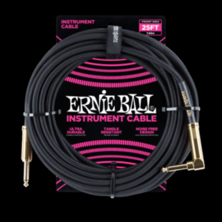 ErnieBall 6058 szövet hangszerkábel 7,65m