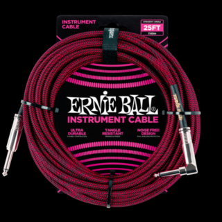 ErnieBall 6062 szövet hangszerkábel 7,65m