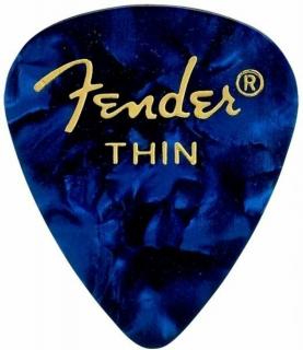 Fender 351 Shape Premium Pick Blue Moto pengető Thin