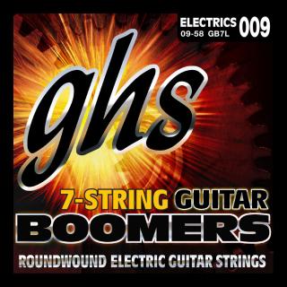 GHS GB7L Boomers extra Light 009-058 7 húros elektromos gitárhúr szett