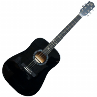GMC-229 BK ausztikus gitár