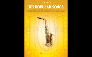 Hal Leonard 101 Popular Songs for Alto Sax Kotta