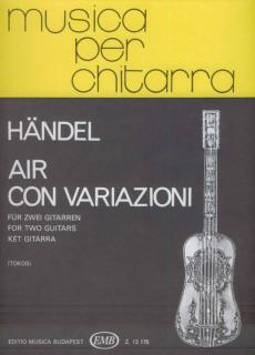 Händel, Georg Friedrich Air con variazioni