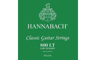 Hannabach 800 LT Low Tenson 0.71-1.09 zöld klasszikus gitárhúr szett