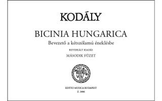 Kodály Zoltán: Bicinia Hungarica 2