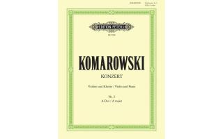 Komarowski Anatoli: Konzert Nr. 2 A-Dur zongorakivonat