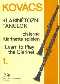 Kovács Béla  Klarinétozni tanulok 1 (régi borítóval)