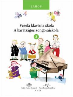 Lakos A barátságos zongoraiskola 2 (szlovák-magyar kiadás)