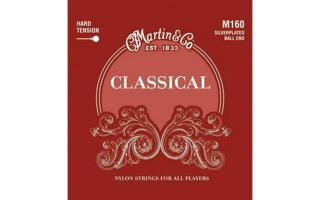 Martin M-160 High Tension, Silverplated, Ball End 028 - 043 klasszikus gitárhúr szett
