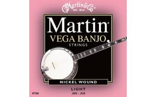 Martin MV700 banjo húr, 5 húros, Vega Light