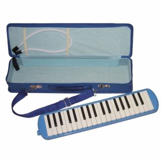 Melodica, melodihorn MH-01 "F-F"- 3 oktáv fújócsővel  kemény, szövet tokban