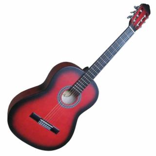 MSA MI-39 matt piros 4/4-es klasszikus gitár