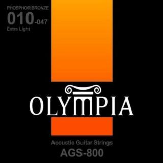 Olympia AGS-800 Extra Light 010-047 akusztikus húr szett