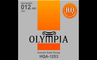 Olympia HQA-1253 Bronze 80/20 Ball End 012-053 akusztikus gitárhúr szett