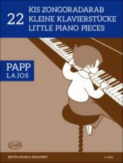Papp Lajos 22 kis zongoradarab