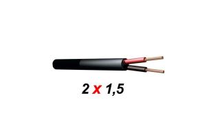 PD Connex RX12 Gumírozott hangfalkábel (2×1,5 mm2) méterre